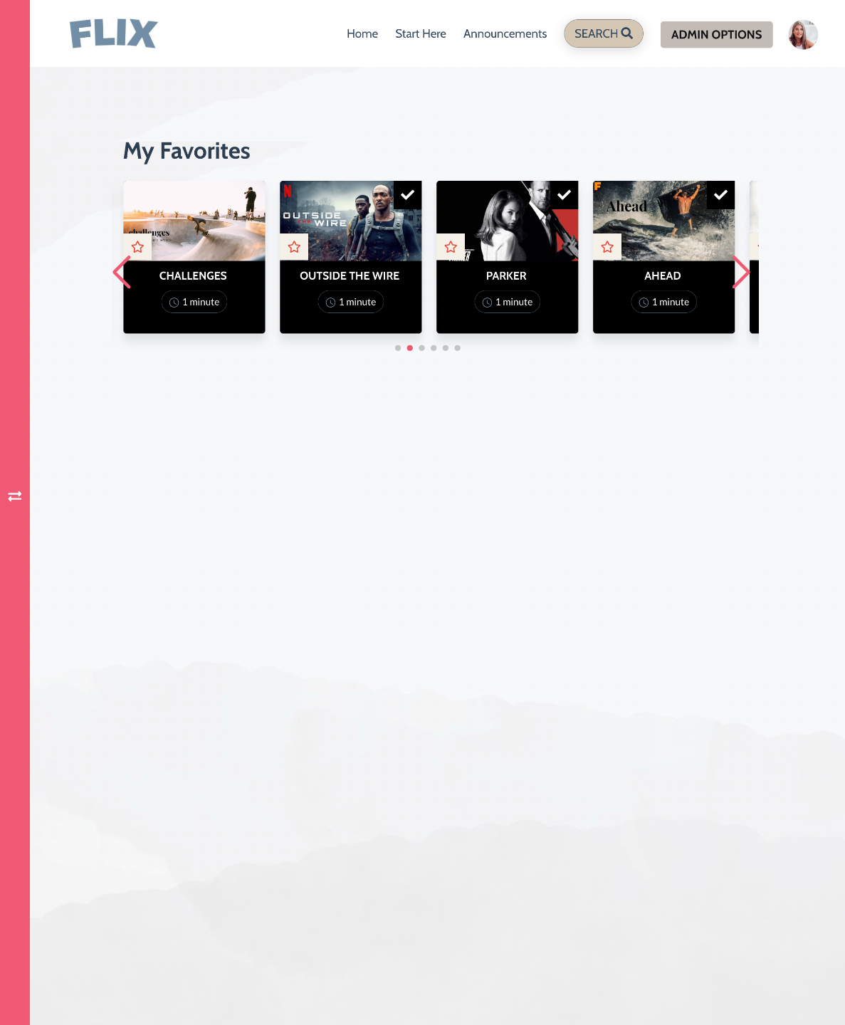 Kajabi Product Template for a Course - Flix Style