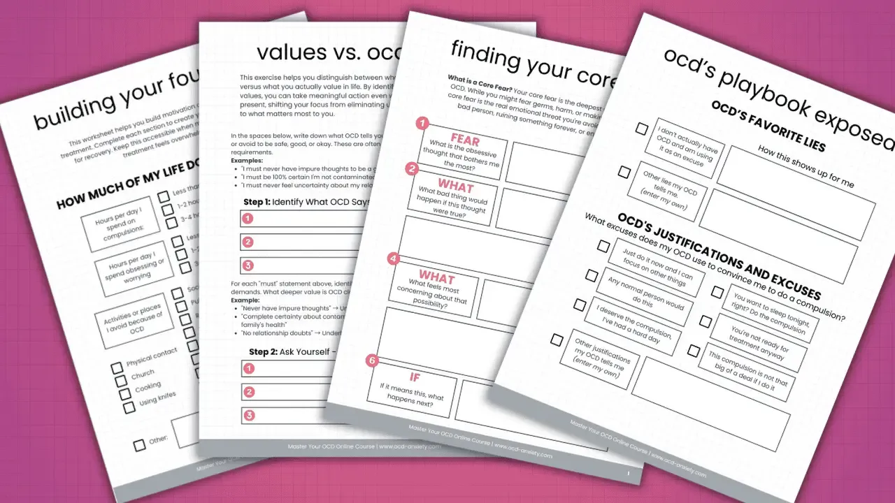 Online OCD treatment skills