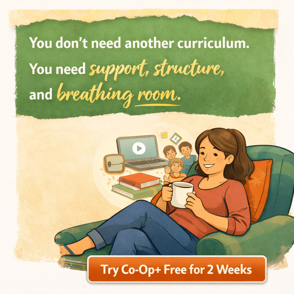 Homeschool support illustration