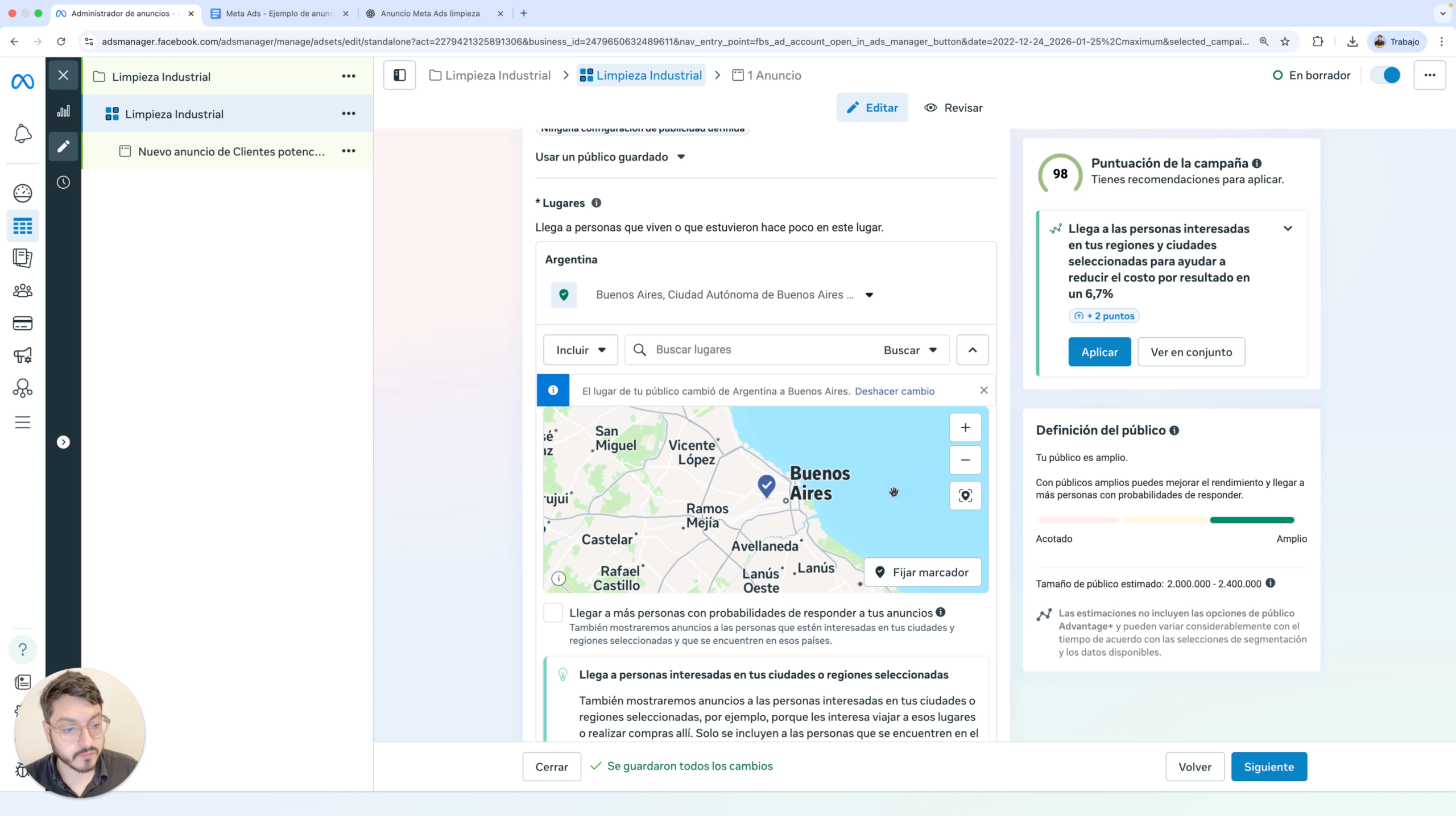 Investigación de palabras clave