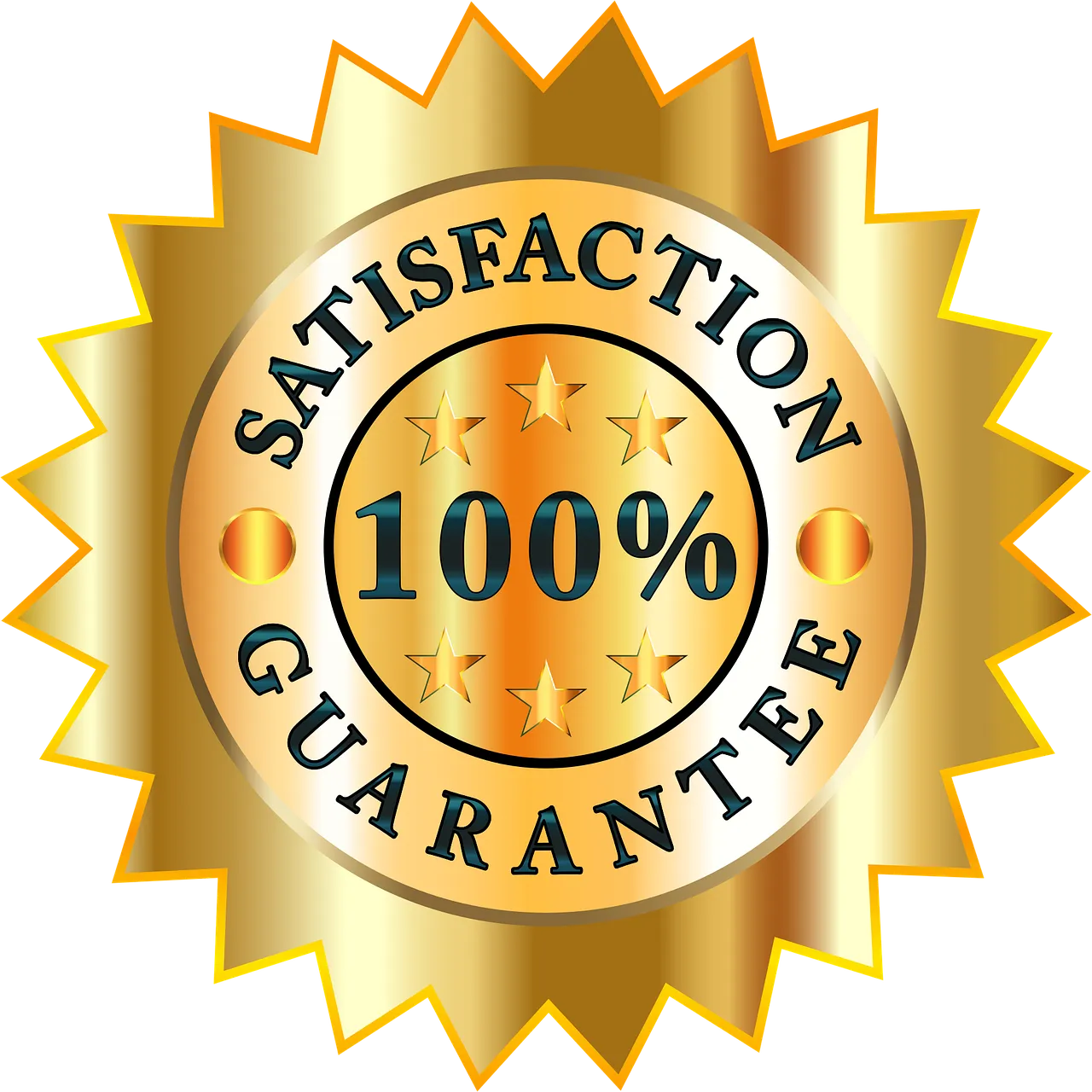 100% Satisfaction Guarantee