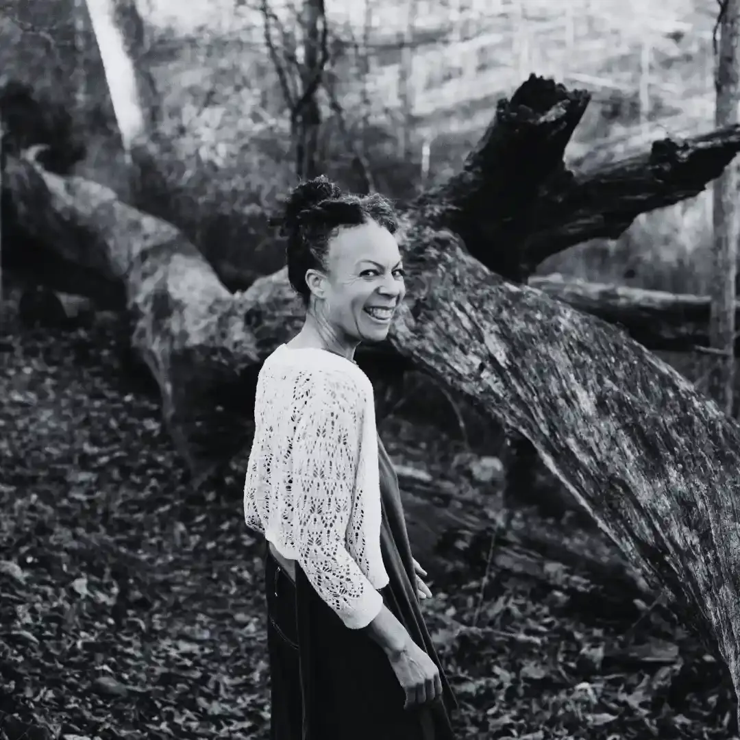 Portrait of Adrienne Penebre, Founder of Moovy Studio and Brain-Based Movement Specialist.