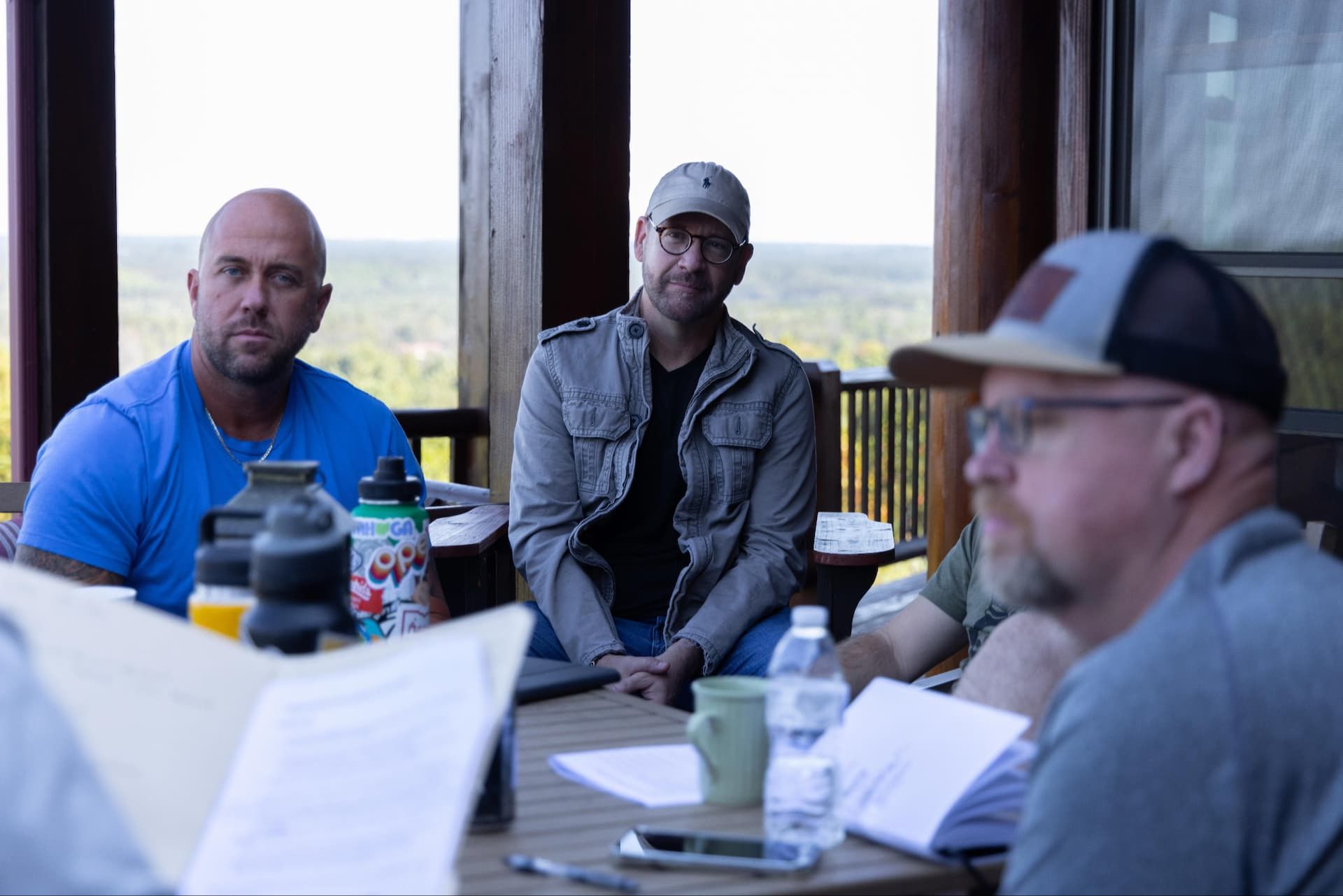 Pastors engaged in productive conversation