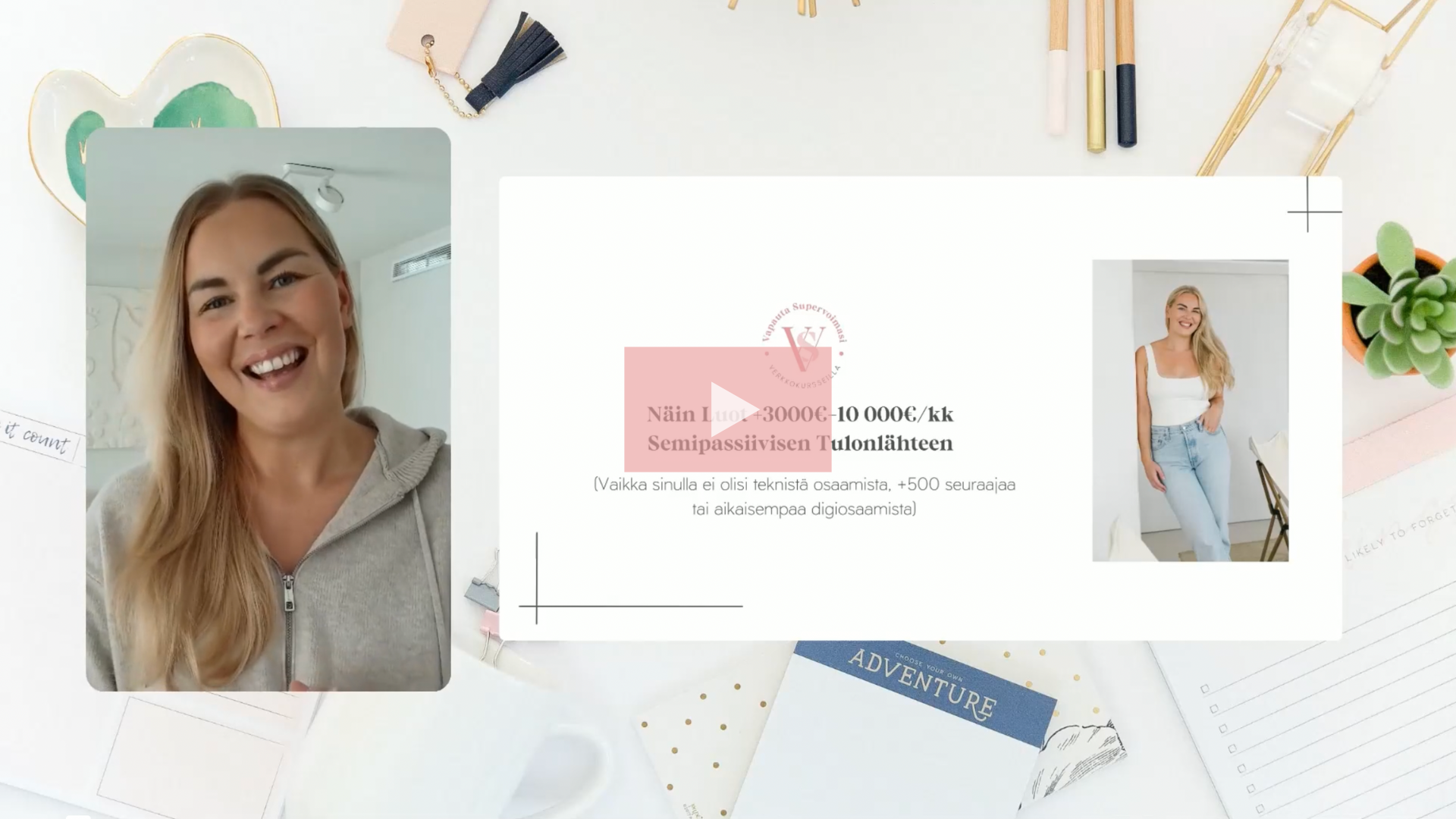 verkkokurssien lanseerausvalmentaja