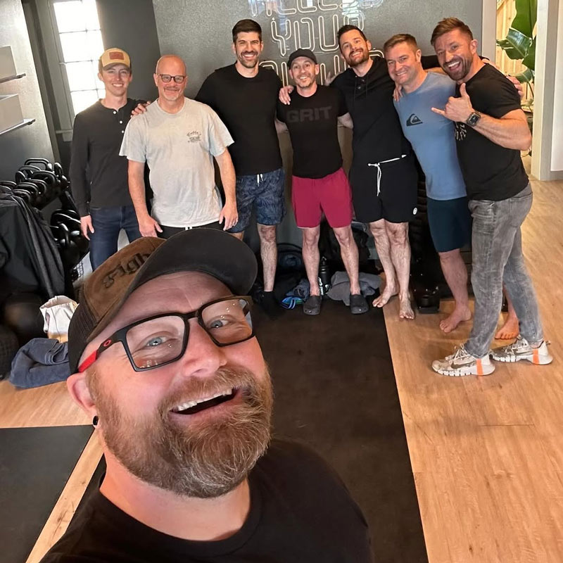 Men gathered for an UNcivilized workshop