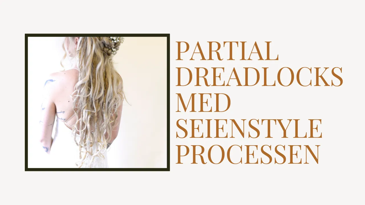 Partial dreadlocks med Seienstyle processen