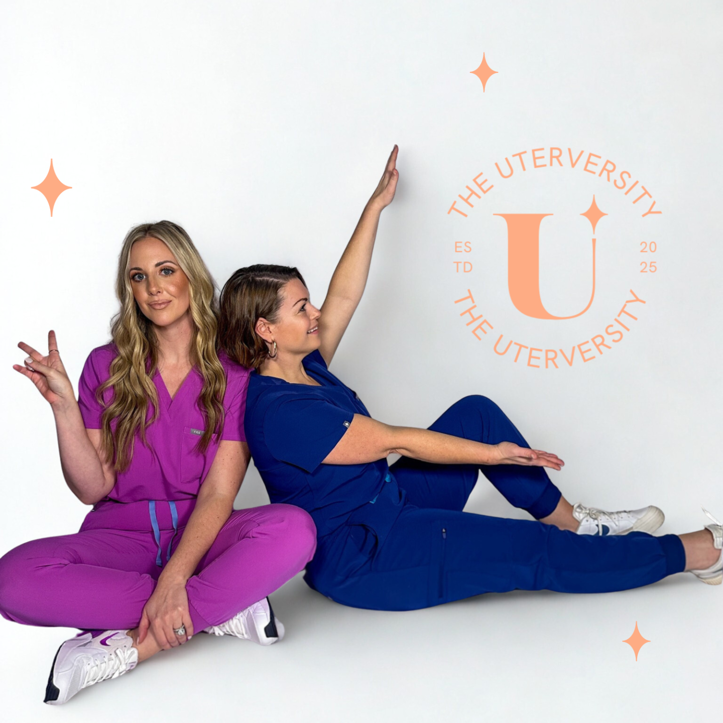 1440 x 1440 Heidi, Jen, & Uterversity logo