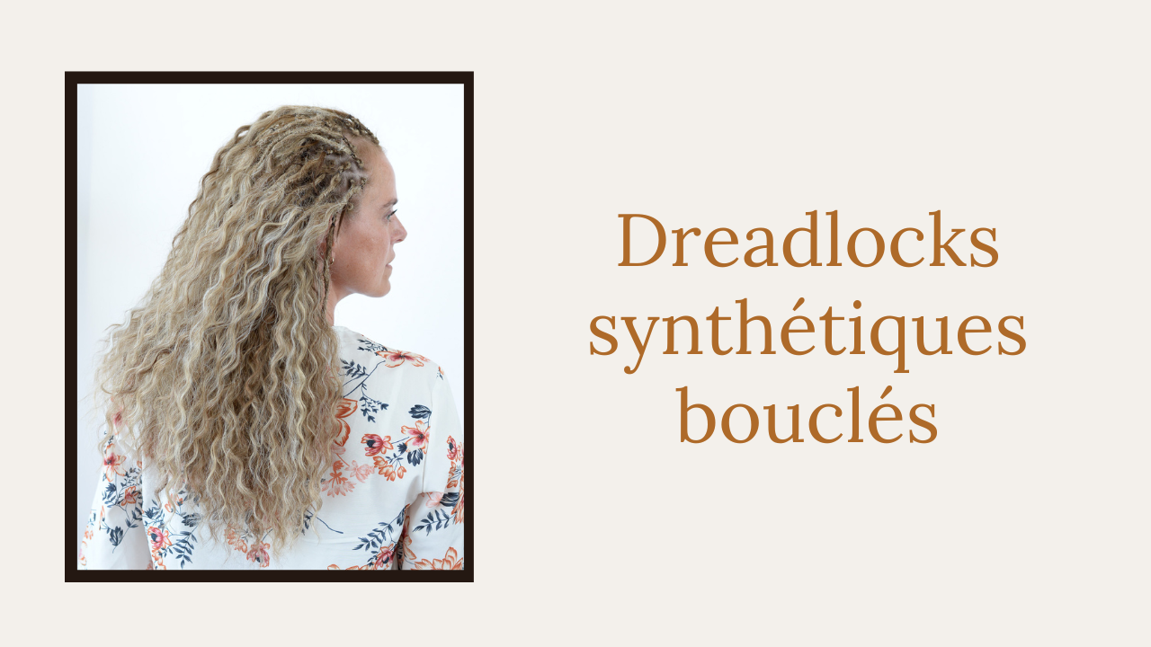 Dreadlocks synthétiques bouclés Luberon- Vaucluse -Provence -France