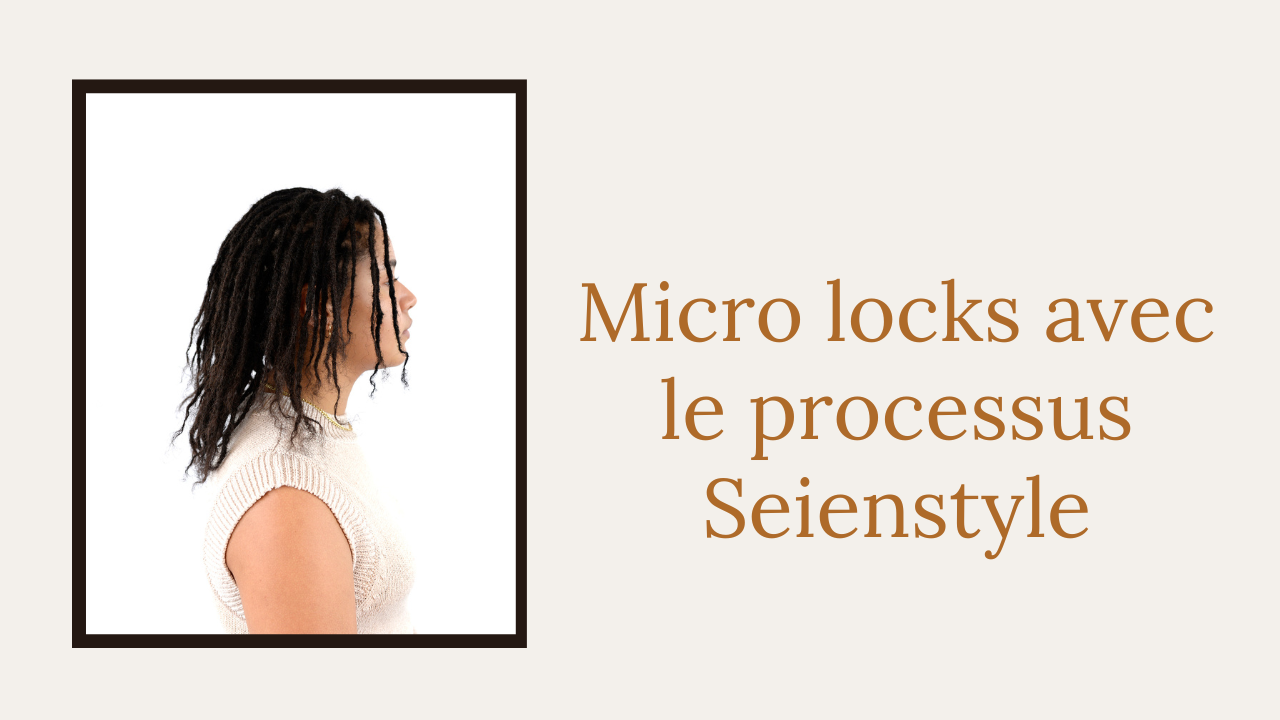Micro locks dreadlocks avec le processus Seienstyle Luberon- Vaucluse -Provence -France