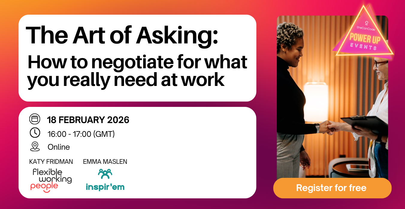 She Can Code The Art of Asking with Emma Maslen 