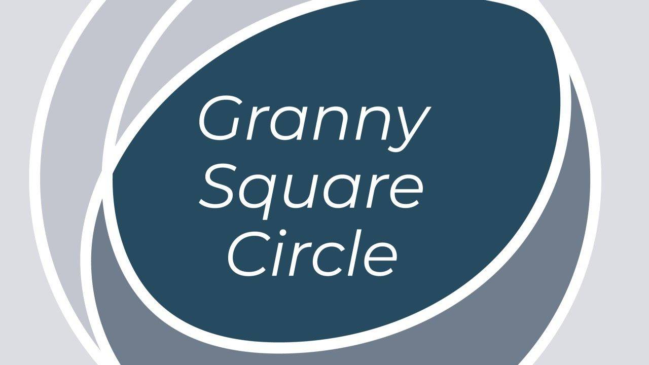 Shelley Husband Crochet Granny Square Circle+ Logo