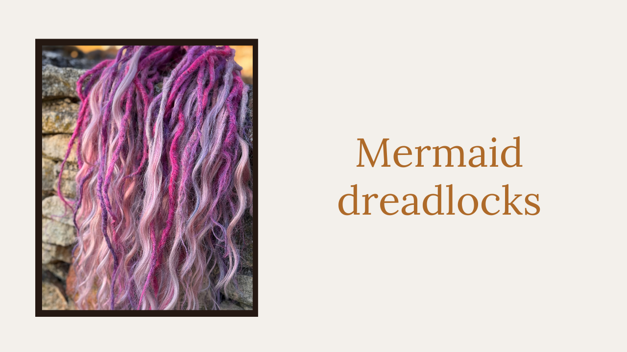 Temporära partial dreadlocks med Seienstyle processen