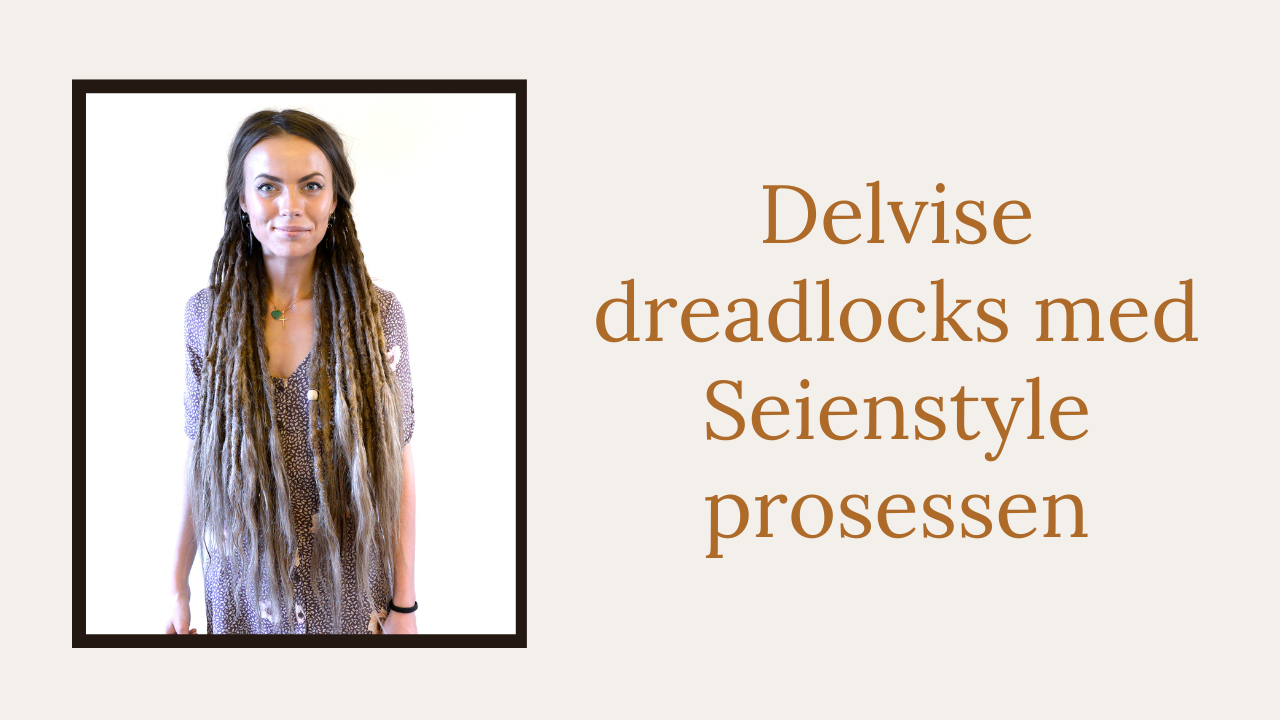Delvise dreadlocks med Seienstyle prosessen Oslo Norge