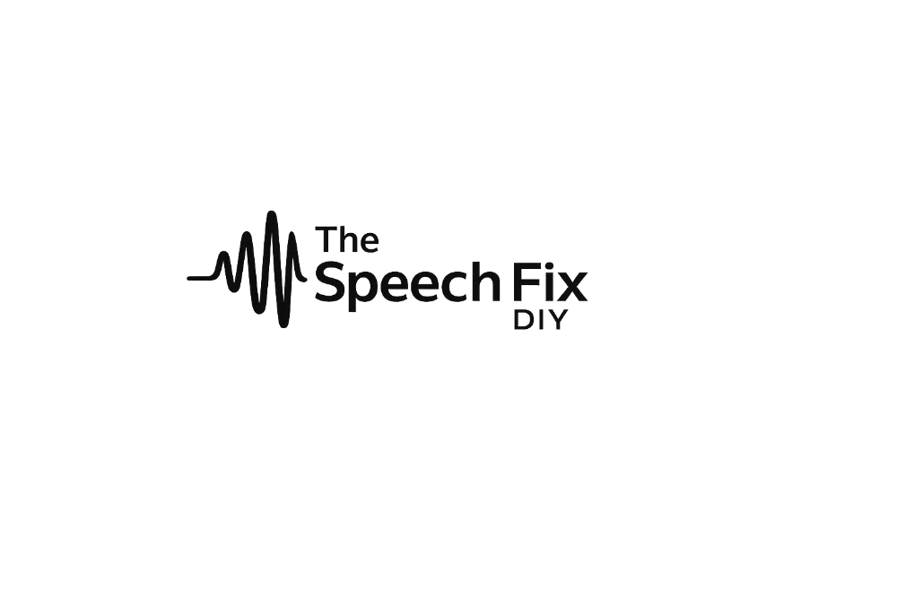 The Speech Fix DIY logo- Header
