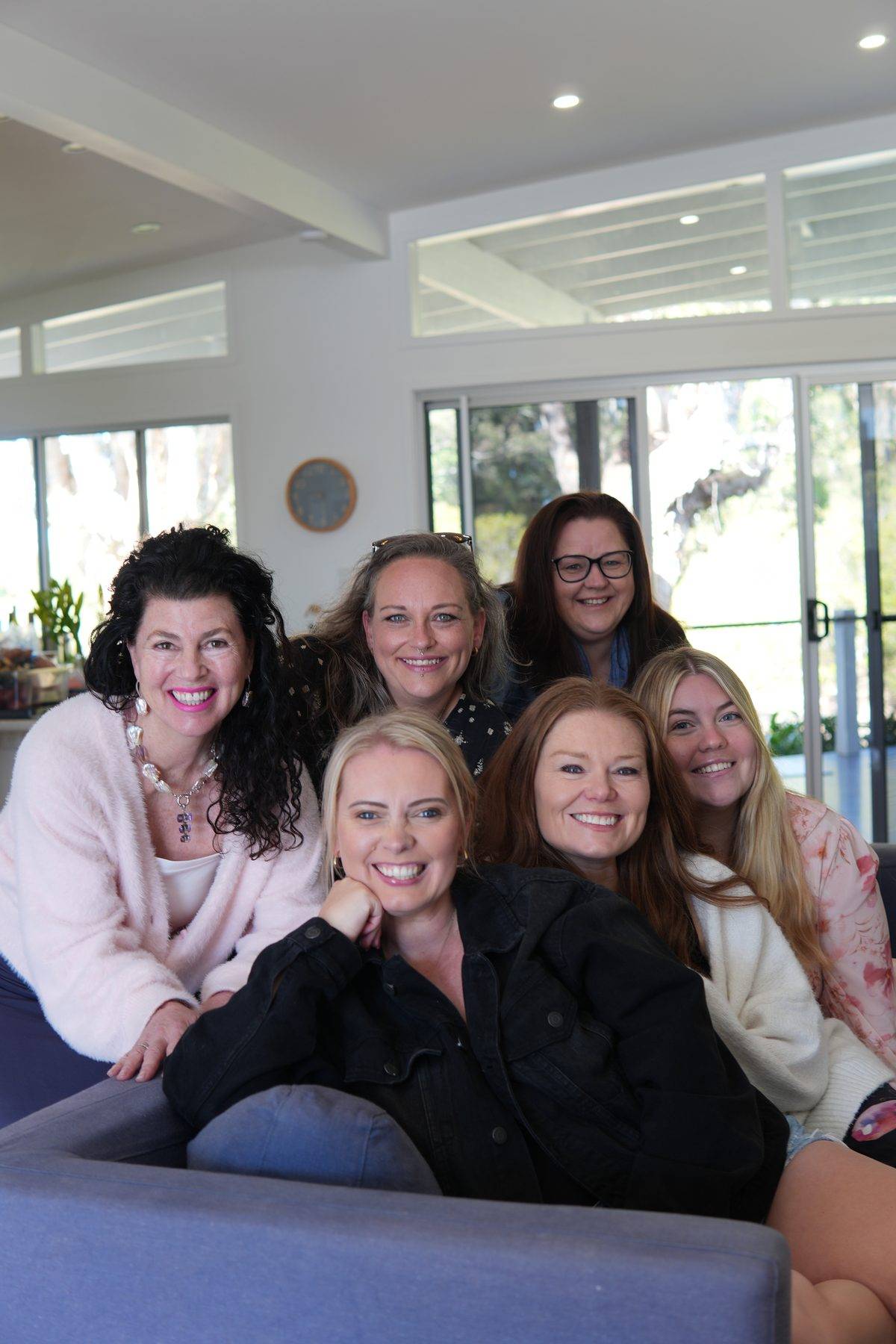 Women at a Renee Claire retreat on the Gold Coast