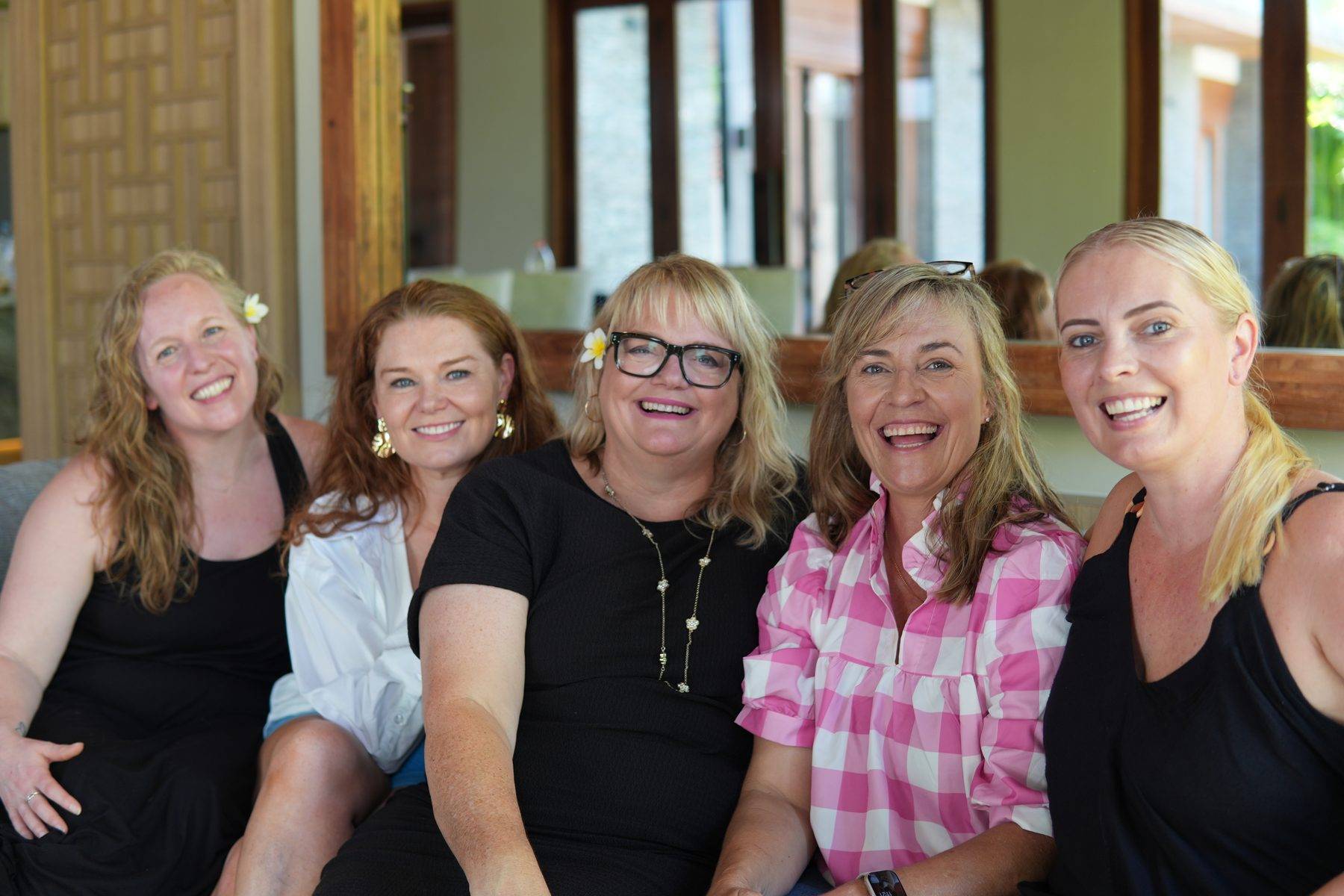 Women at a Renee Claire retreat in Bali