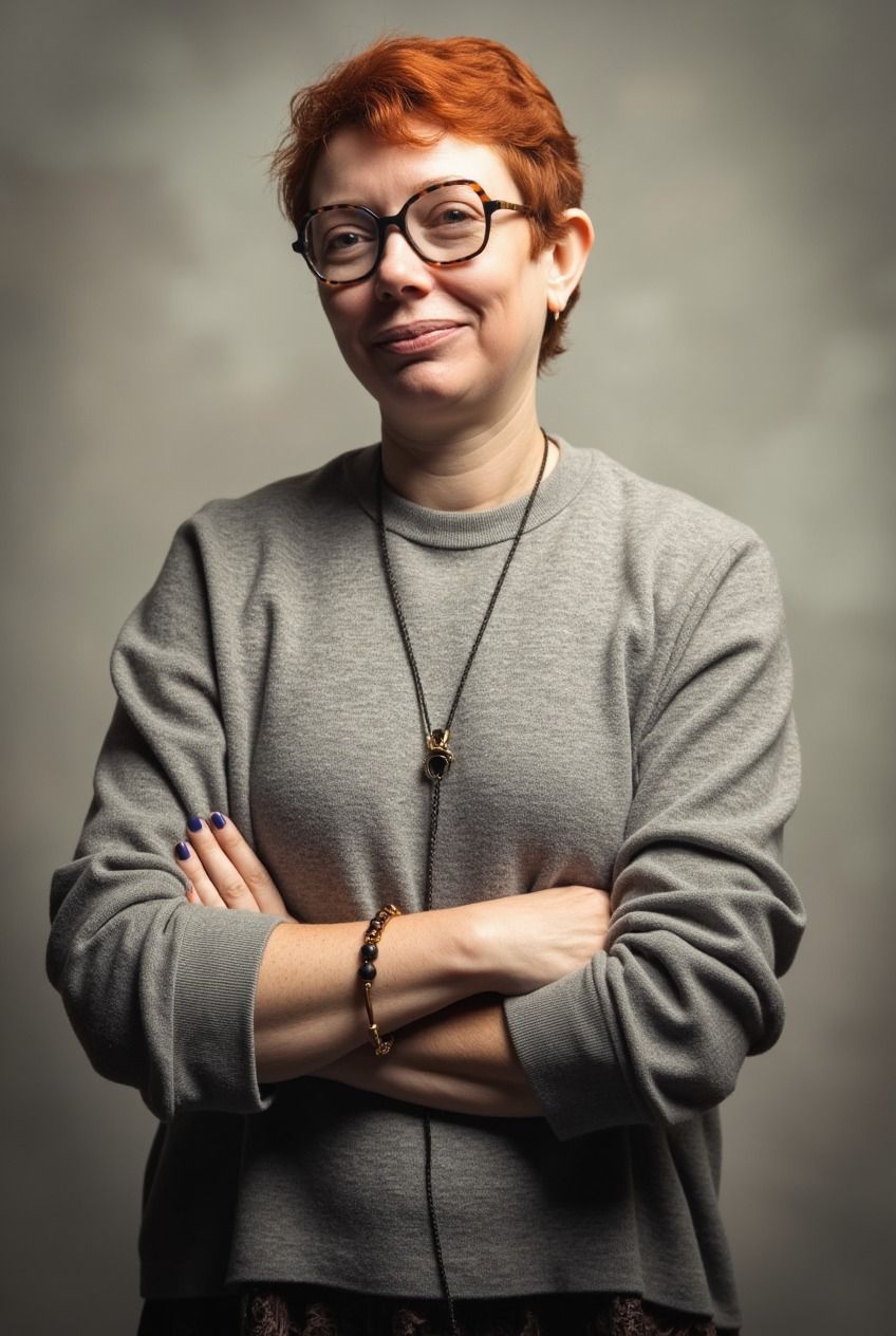 Анна Соло за рабочим столом: эксперт по ИИ и визуализации опыта