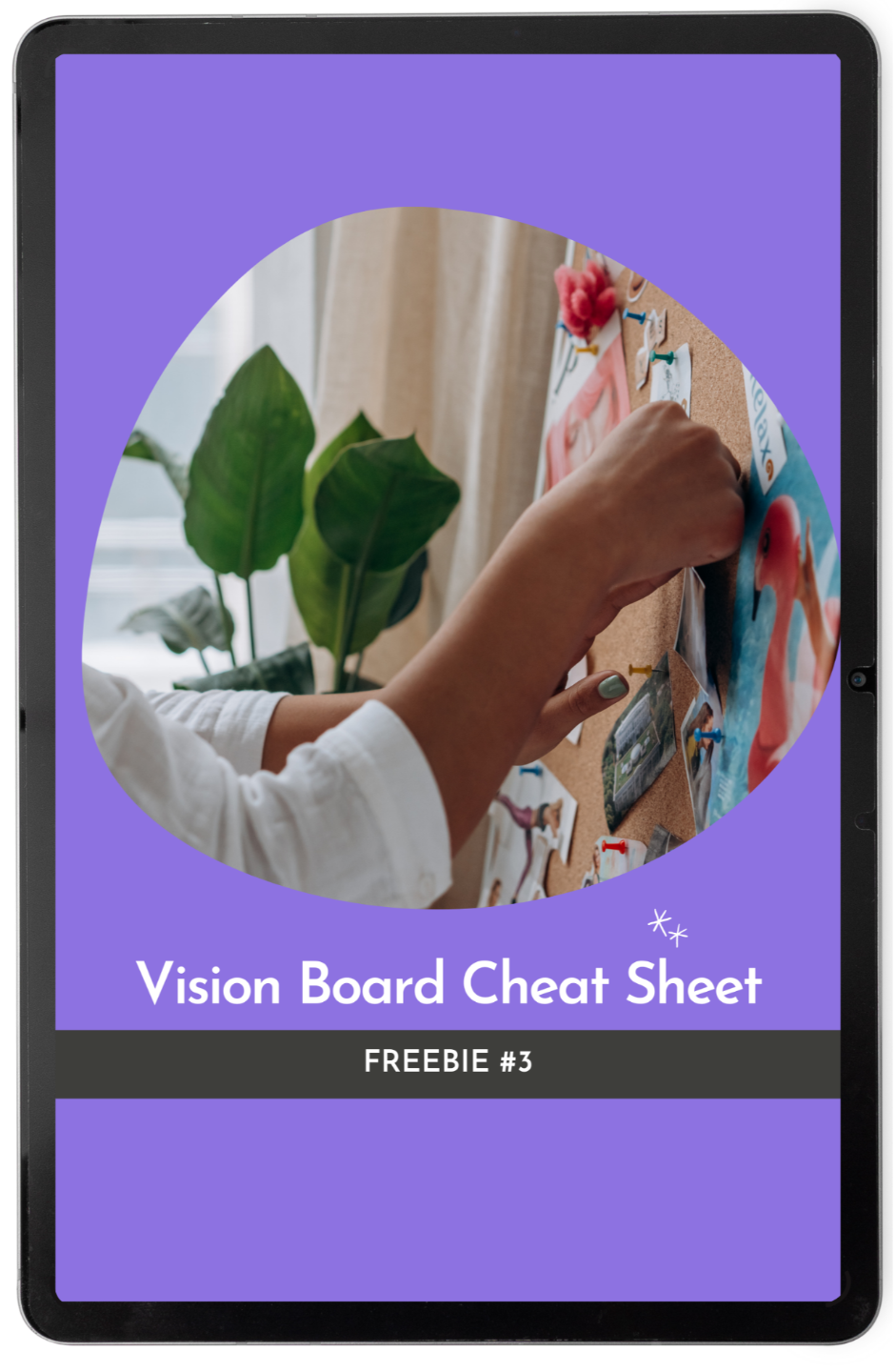 Download Your Vision Board Cheat Sheet Worksheet