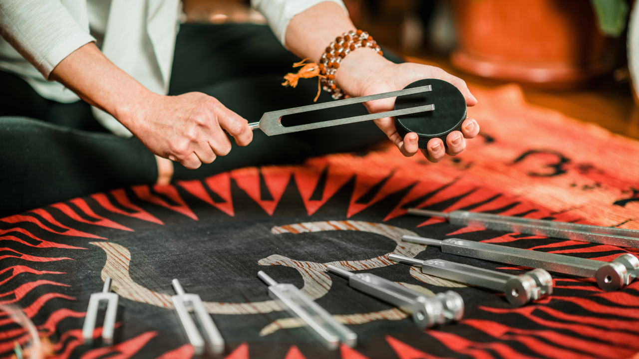 Sound Healing with Tuning Forks
