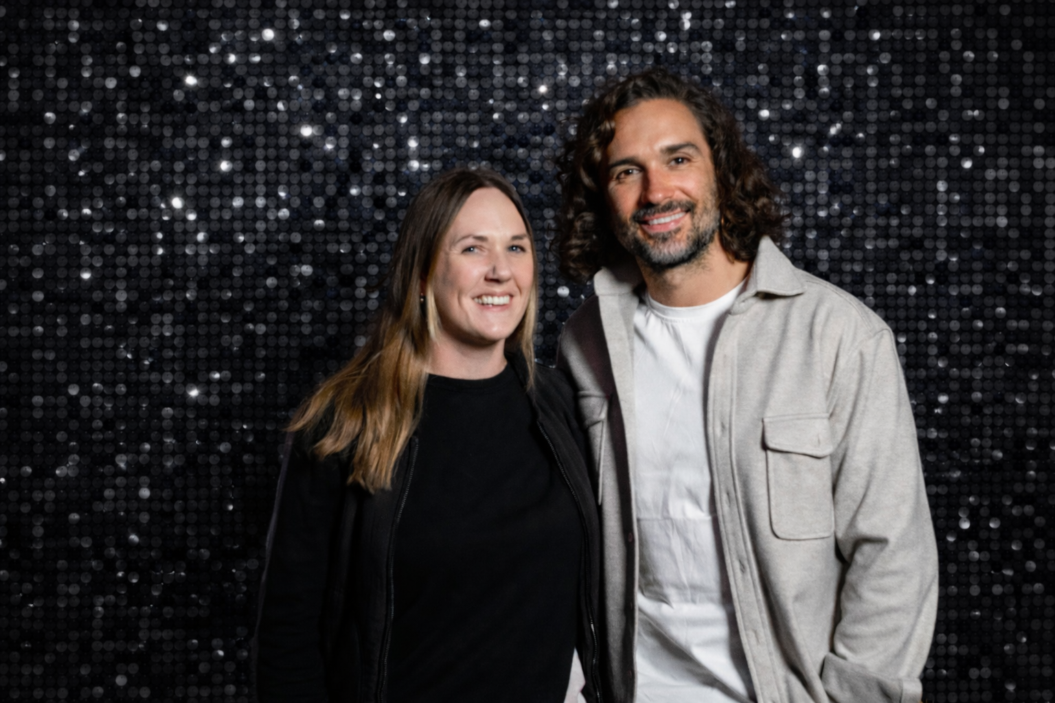 Sam Morris and the body coach Joe Wicks