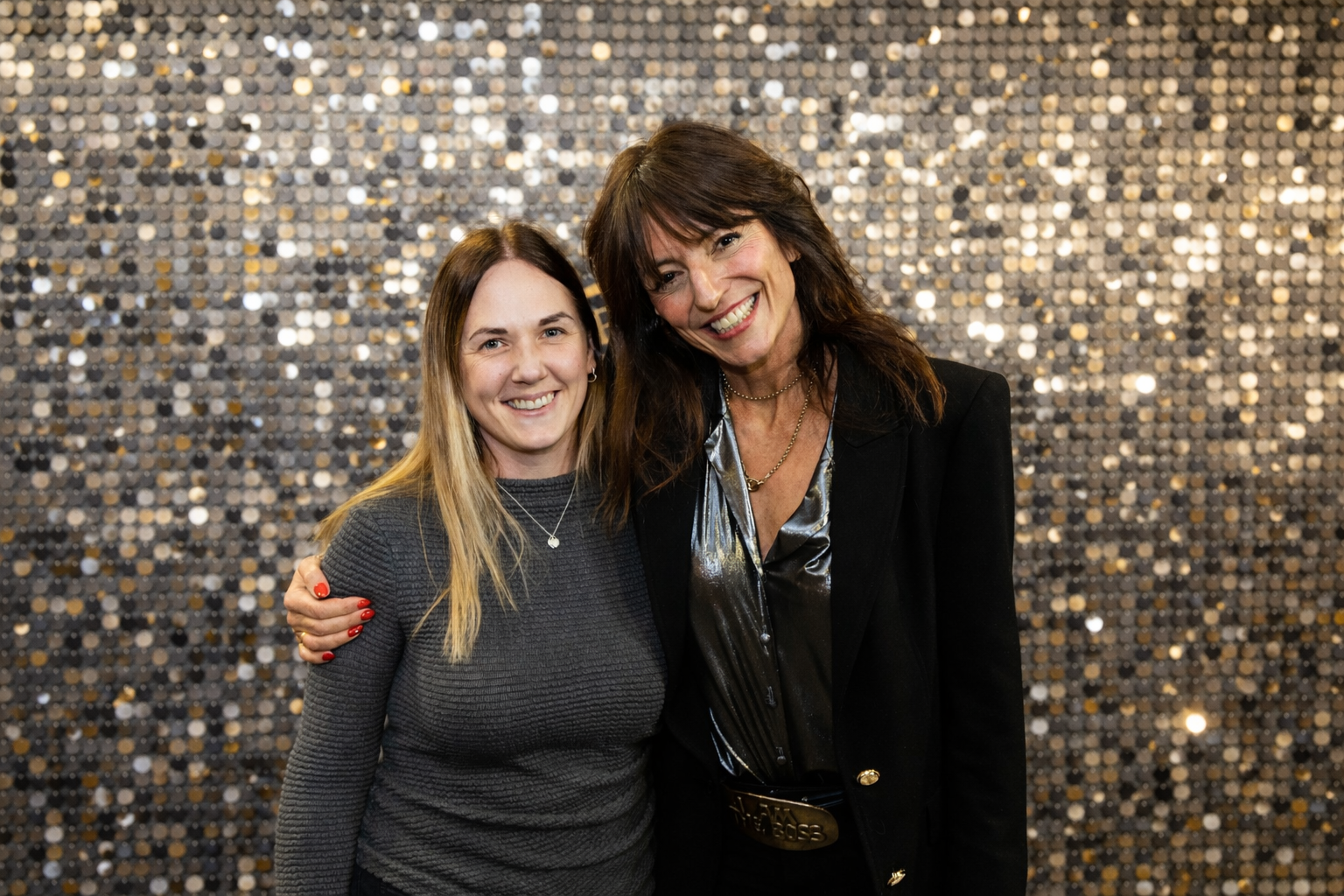 Sam Morris and Davina Mccall
