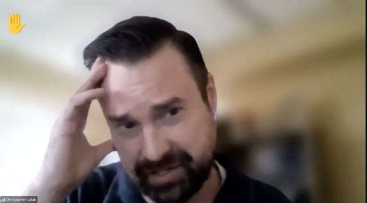 Video testimonial thumbnail