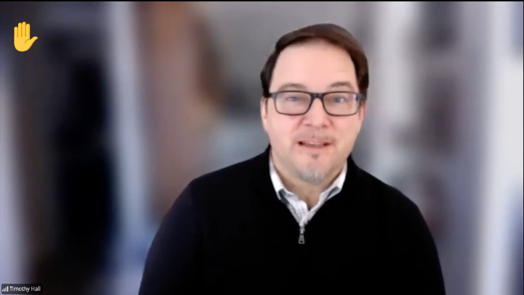 Video testimonial thumbnail