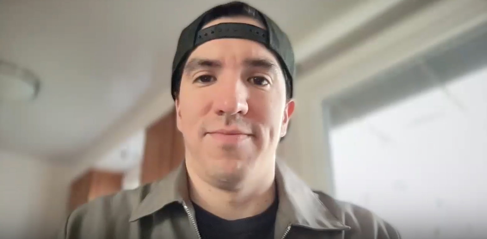 Video testimonial thumbnail