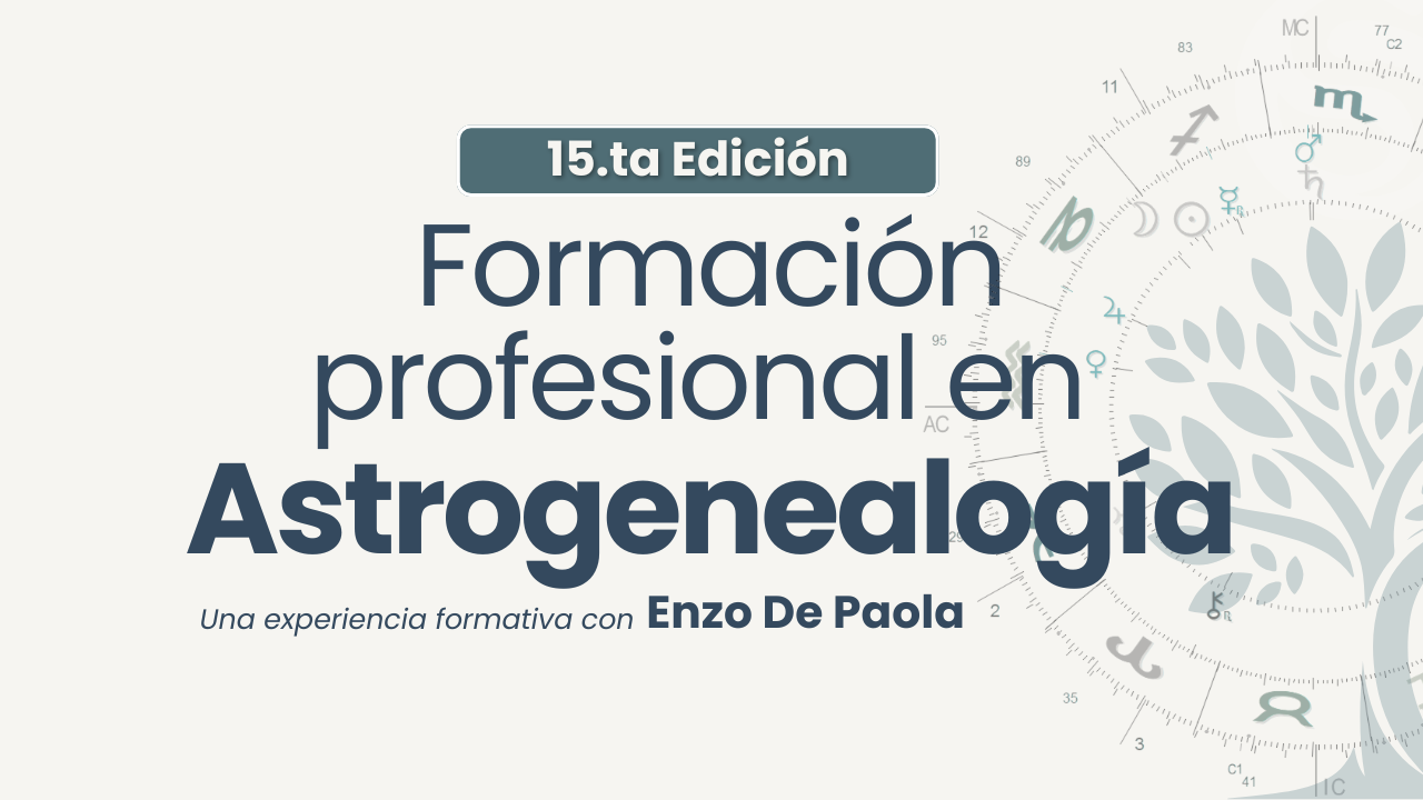 Formación en Astrogenealogía