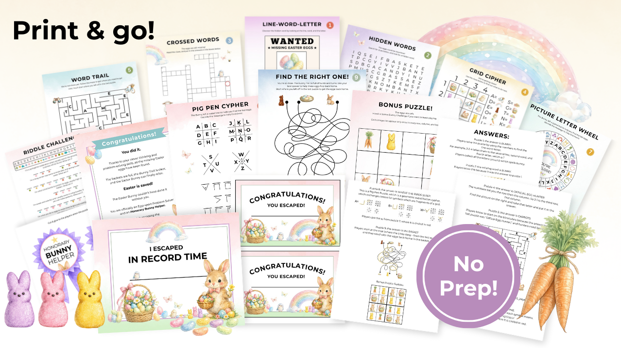 PLR Easter Escape Room