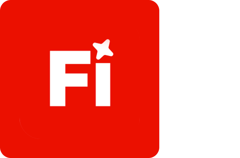 Photoshop Firefly square shaped logo