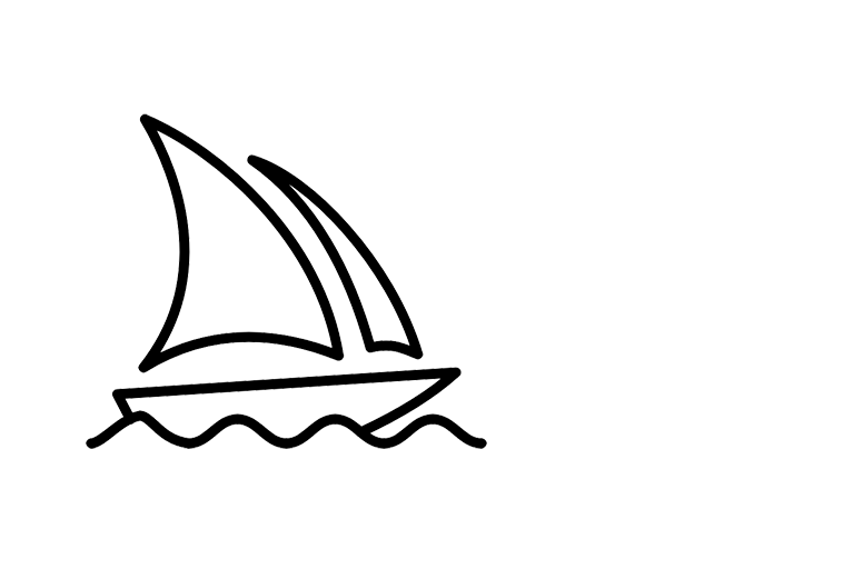 Midjourney square shaped logo