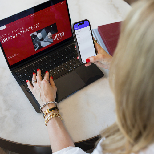 Amanda Clark Dougherty, founder of Atria Social healthcare marketing agency