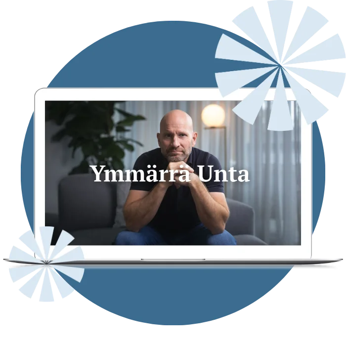 Tunnista Unesi -työkirja iPadin ruudulla