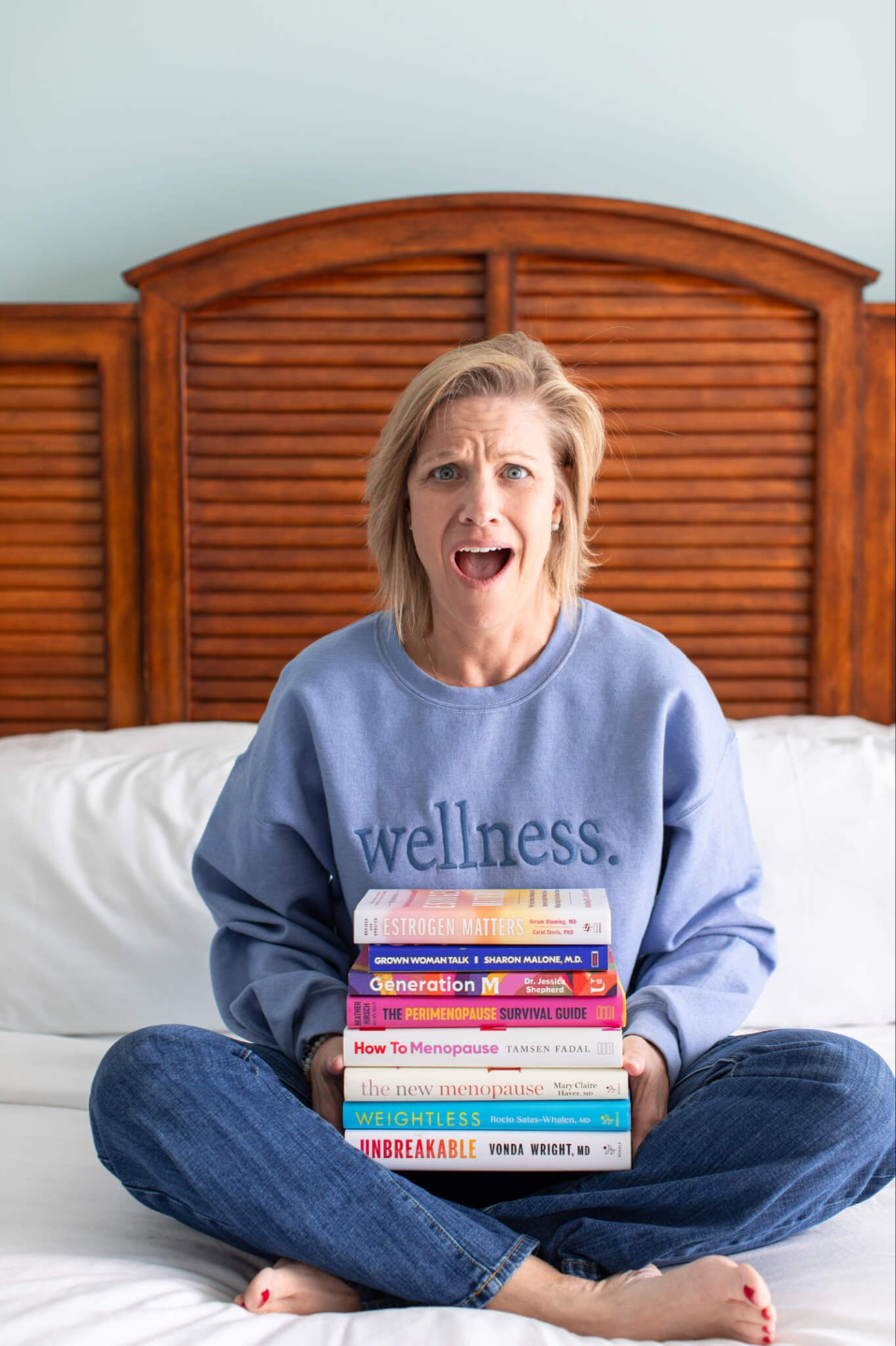 Standing by a lake feeling relaxed