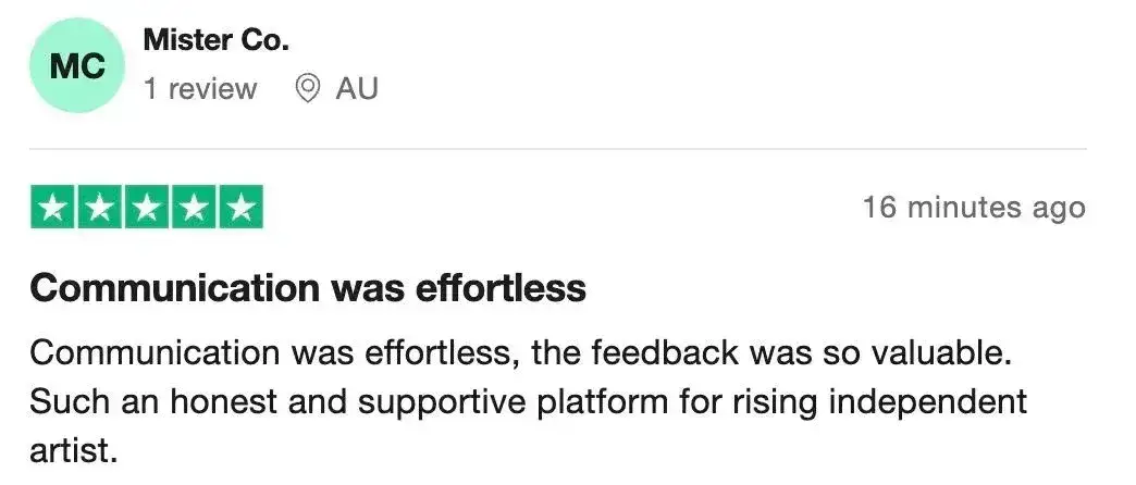 Feedback: This company made it really easy to...