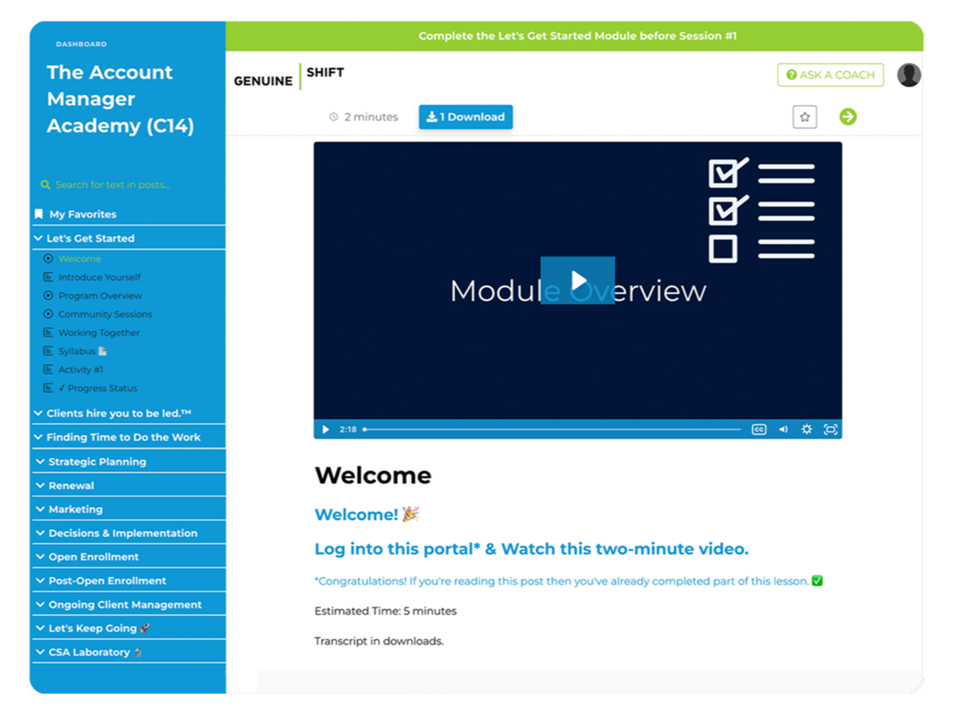 A modern online course platform designed for dietitians, showcasing organized nutrition education, saved learning resources, and easy course navigation. Designed by Motivation.digital