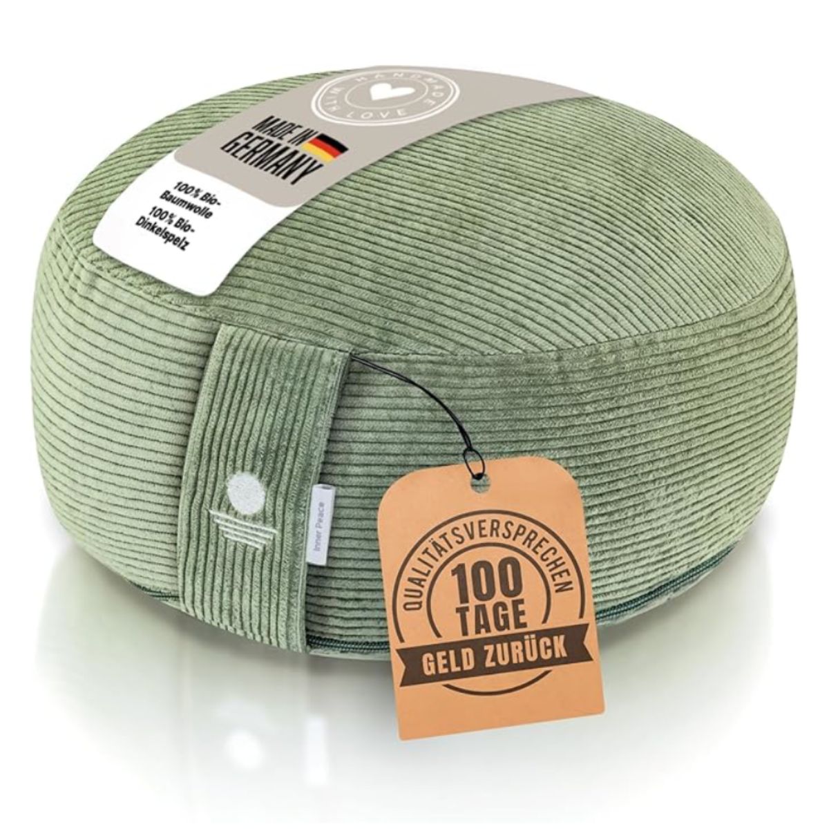 Yoga-/Meditationskissen Lotuscrafts, Bio