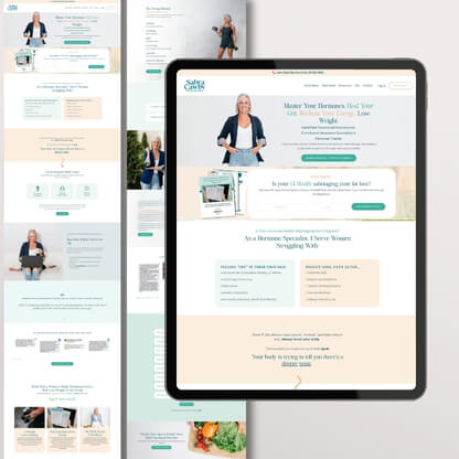 kajabi website design by sierra lin design kajabi expert
