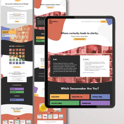 kajabi website design by sierra lin design kajabi expert