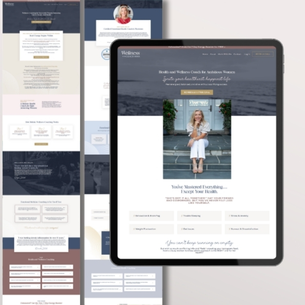 kajabi website design by sierra lin design kajabi expert