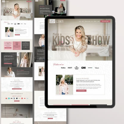 kajabi website design by sierra lin design kajabi expert