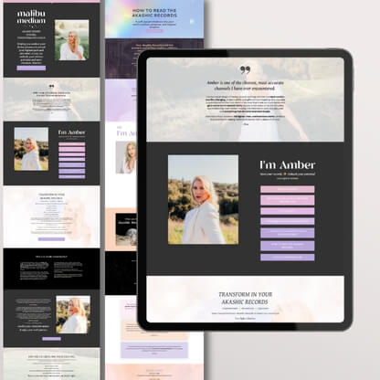 kajabi website design by sierra lin design kajabi expert