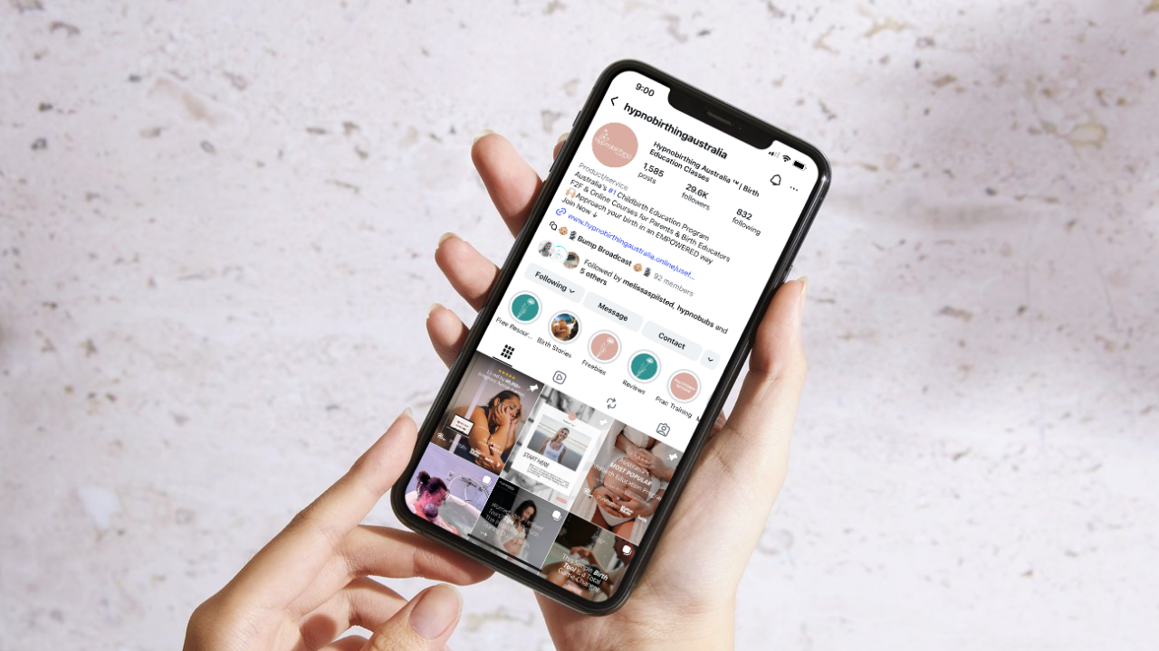 Hypnobirthing Australia™ Instagram Feed