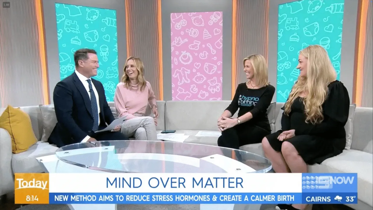Today Show Interview with Melissa Spilsted from Hypnobirthing Australia™