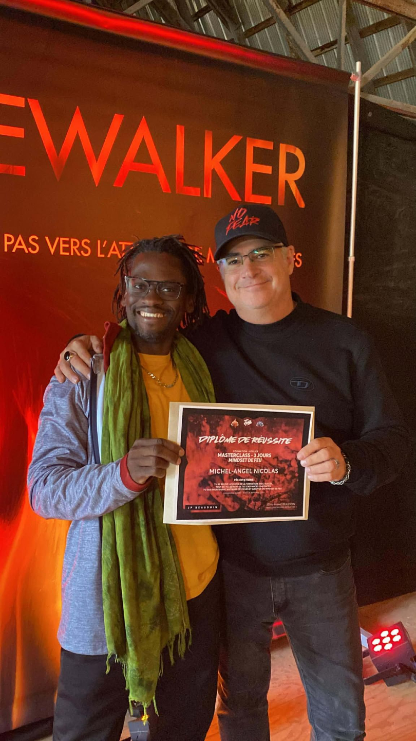  Jean-Pierre BEAUDOIN $ Michel-Ange NICOLAS. MANIC Certification Fire Walker 