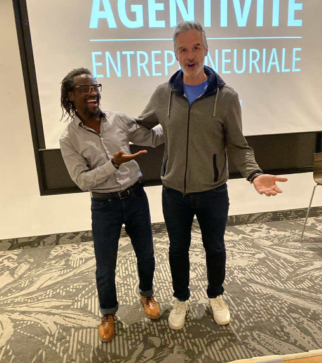 Martin Latulippe et Michel-Ange NICOLAS (MANIC Somment AZ, mentorat Agentivité E