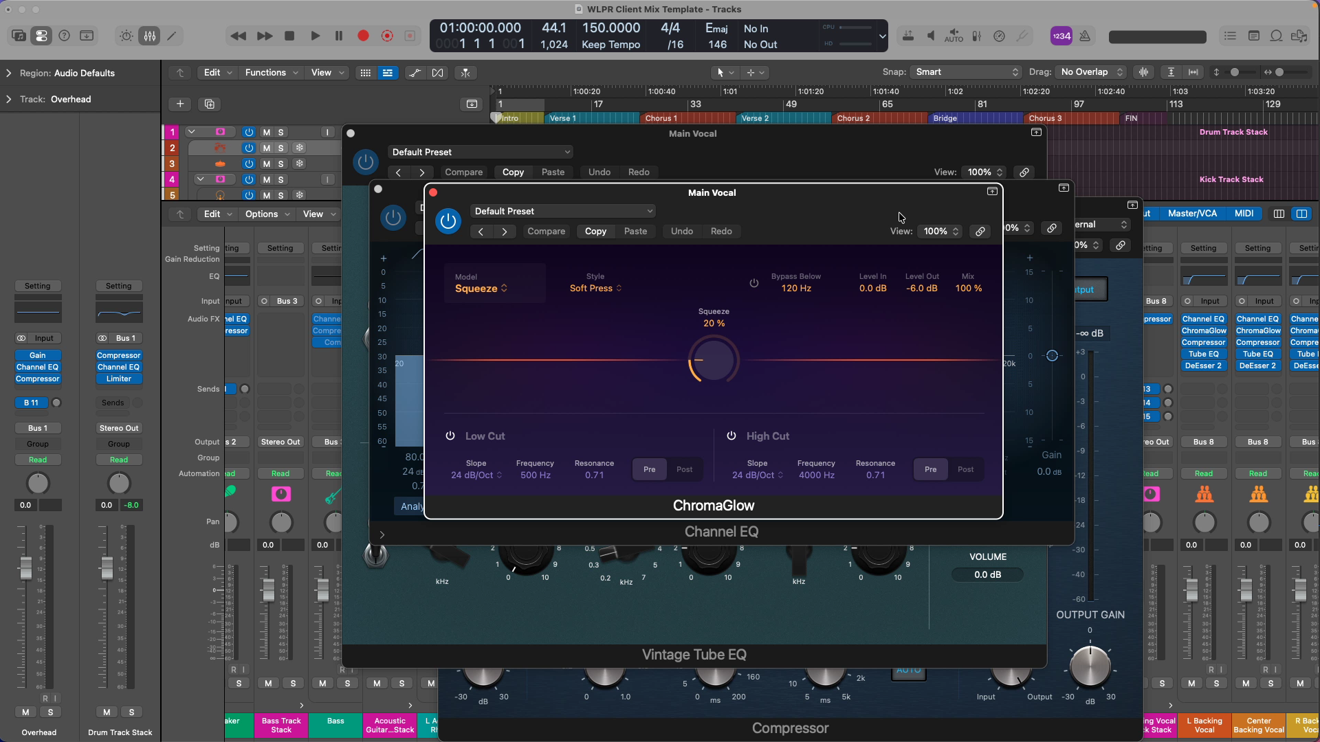 Logic Pro Template Screenshot