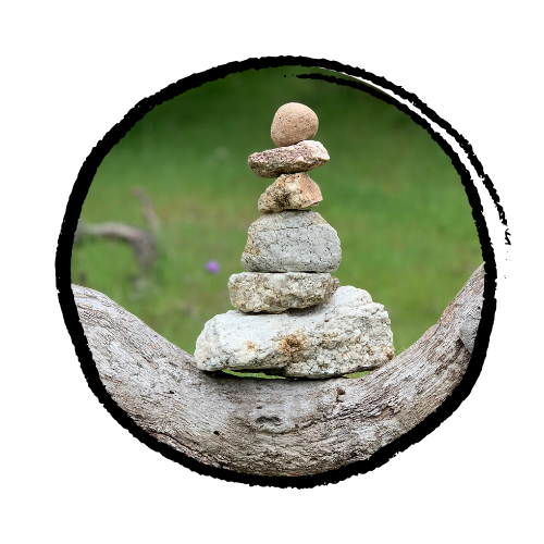 Steadier internal baseline column of rocks image icon