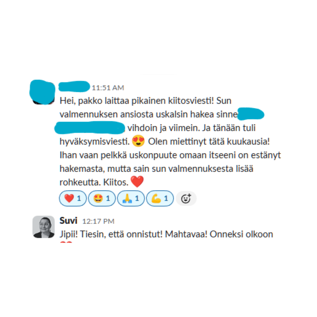 Intohiomo vapaa luomaan